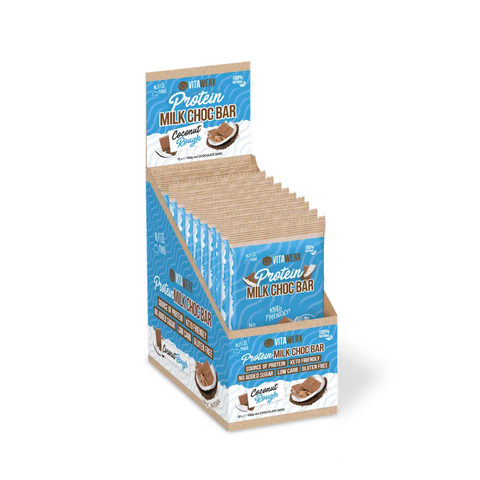 Milk Chocolate Coconut Rough 12x 100g BUNDLE