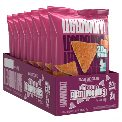 Barbecue | Popped Protein Chips x 7 Packet