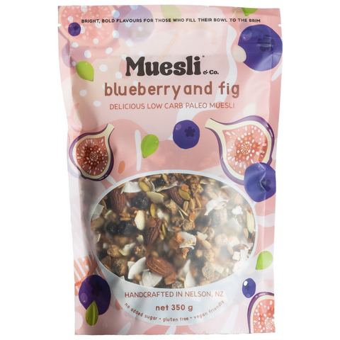 Low Carb Paleo Blueberry and Fig Muesli 350g