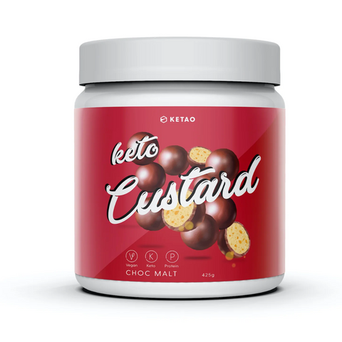 Keto Custard - Keto Vegan Dessert CHOC MALT Flavour