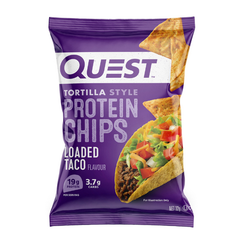 Loaded Taco Tortilla Style Protein Chips 32g