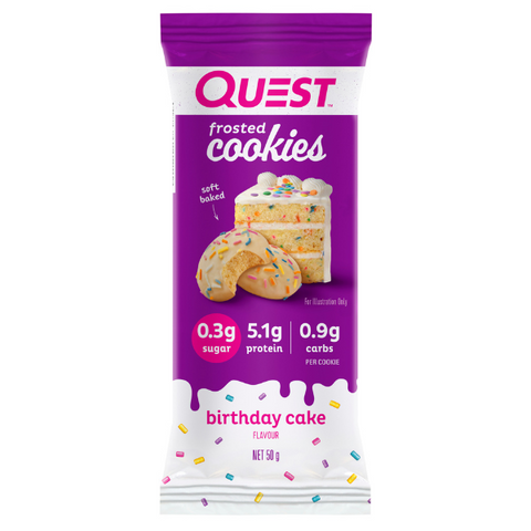 Birthday Cake Frosted Cookie- 2 pack