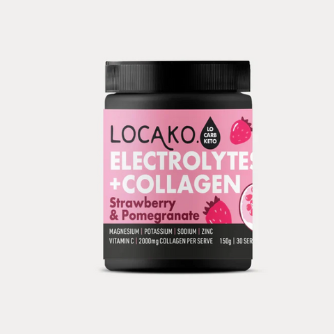 Electrolytes + Collagen Strawberry and Pomegranate 150g