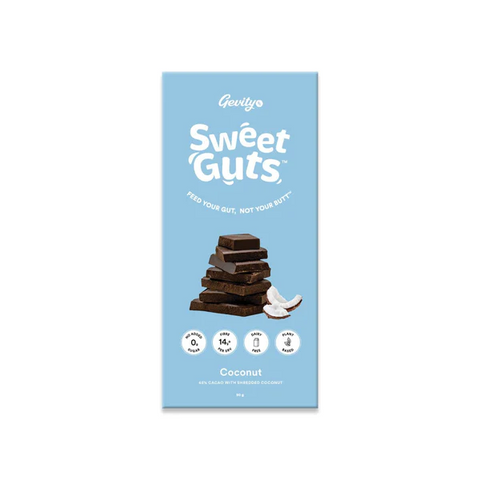 Sweet Guts Chocolate COCONUT 90g