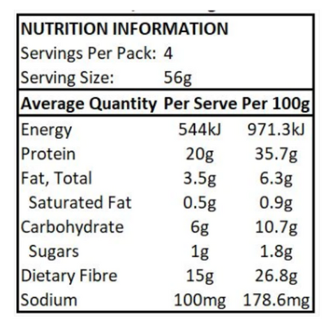 Kaizen Low Carb Protein Ziti Pasta 226g (4 serves)