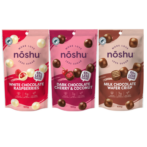 Noshu Chocolate Balls Bundle 100g