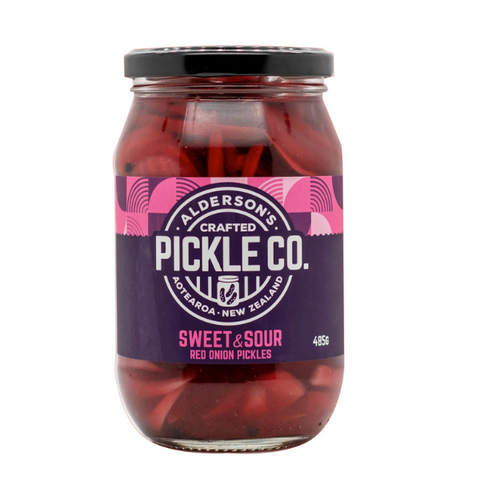 Sweet and Sour Red Pickle Onion 485g