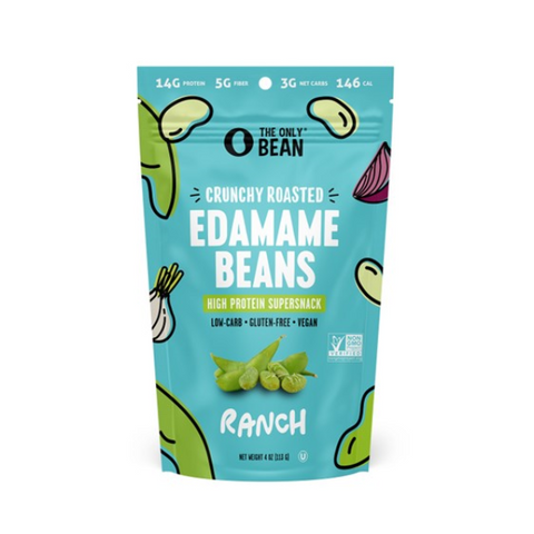 Crunch Roasted Edamame Beans- Ranch