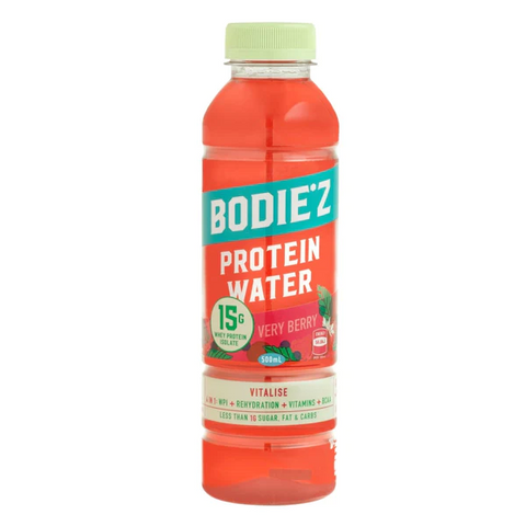 BODIE*Z VITALISE PROTEIN WATER VERY BERRY 500ML