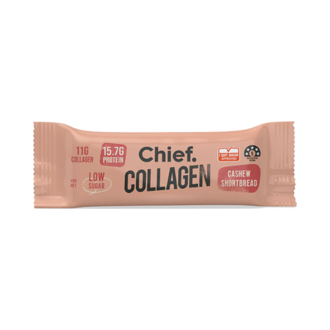 Collagen Protein Cashew Shortbread Bar 45g