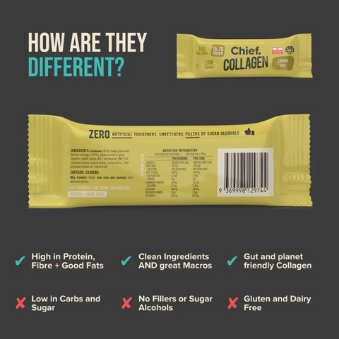 Collagen Protein Lemon Tart Bar 45g