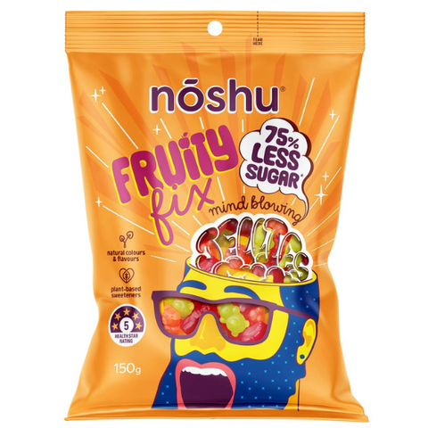 Noshu Fruity Fix Jellies 150g