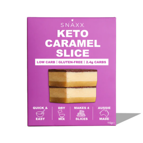 SNAXX Keto Caramel Slice- 4 Pack