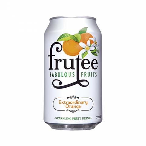 Frutee Sparkling Fruits Drink Extraordinary Orange   330ml