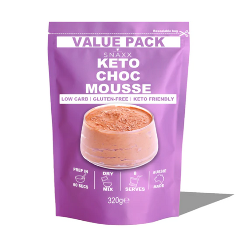 Keto Chocolate Mousse- Value Bag 320g