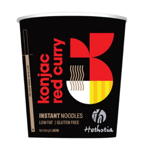 Hethstia Instant Konjac Noodles - Red Curry 162g