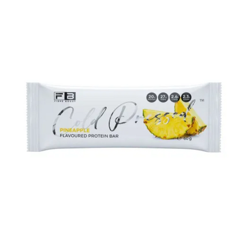 FIBRE BOOST Cold Pressed Protein Bar - Pineapple flavour 60g