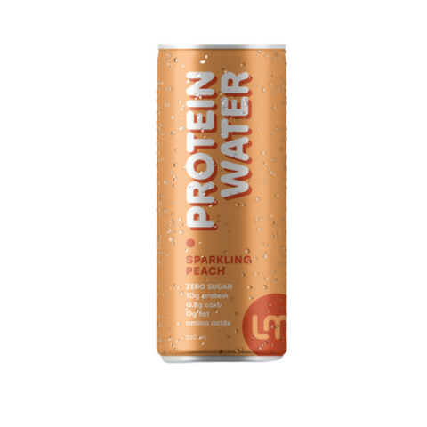 PEACH SPARKLING PROTEIN WATER CAN SINGLE
