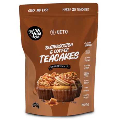 5 Pack BUTTERSCOTCH & COFFEE TEACAKES 300gm