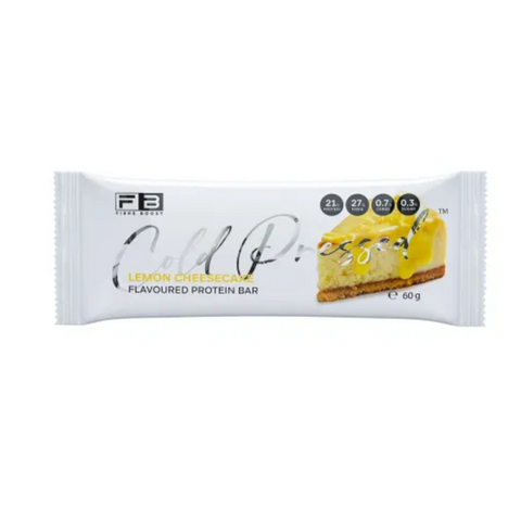 FIBRE BOOST Cold Pressed Protein Bar - Lemon Cheesecake 60g