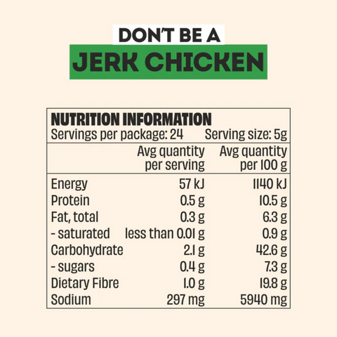 DON'T BE A JERK SEASONING