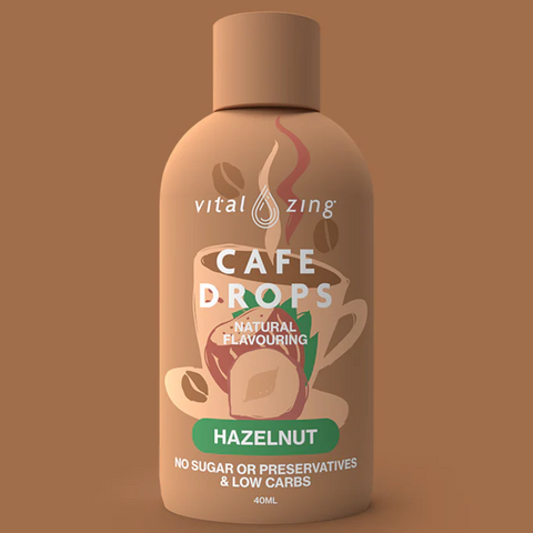 HAZELNUT CAFE DROPS 40ml