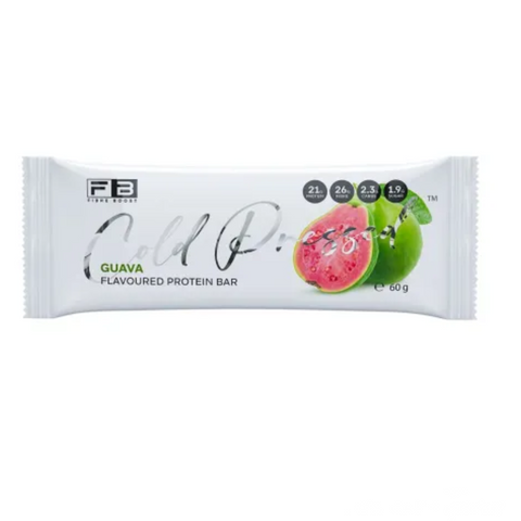 FIBRE BOOST Guava 60g Cold Pressed Protein Bar -