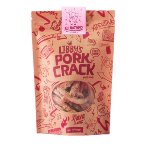 Pork Rind Crack Au Naturel - 40g