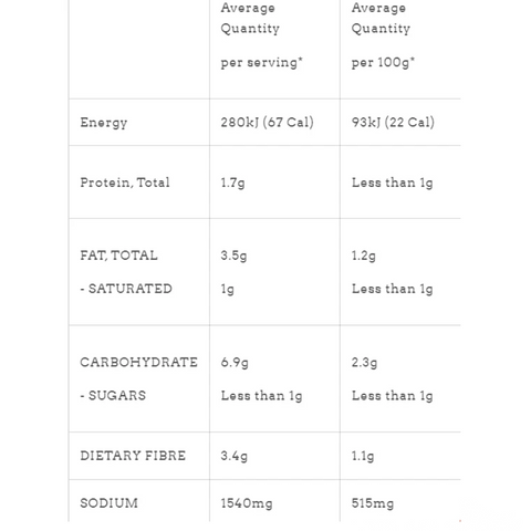 Low Carb Beef Flavour Noodles - 290g net