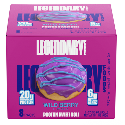 Wild Berry | Protein Sweet Roll | 8x Pack