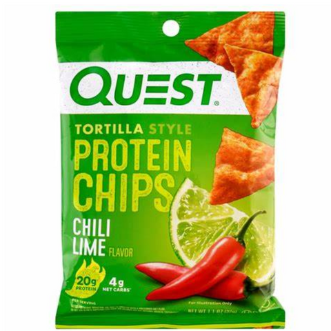 Chili Lime Tortilla Style Protein Chips 32g