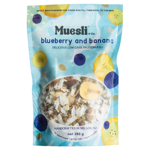 Blueberry & Banana Muesli 3.50g