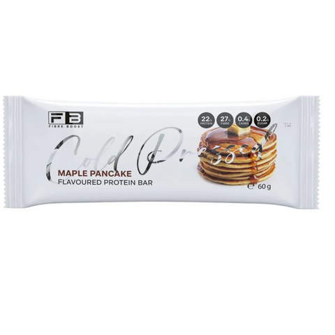 FIBRE BOOST Maple Pancake 60g Cold Pressed Protein Bar