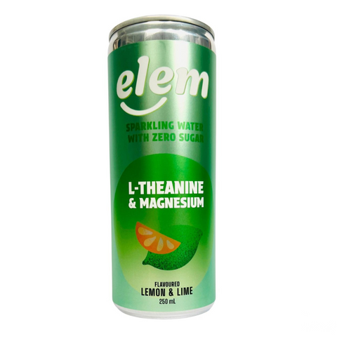 Elem Lemon & Lime Functional Sparkling Water 1x 250ml can