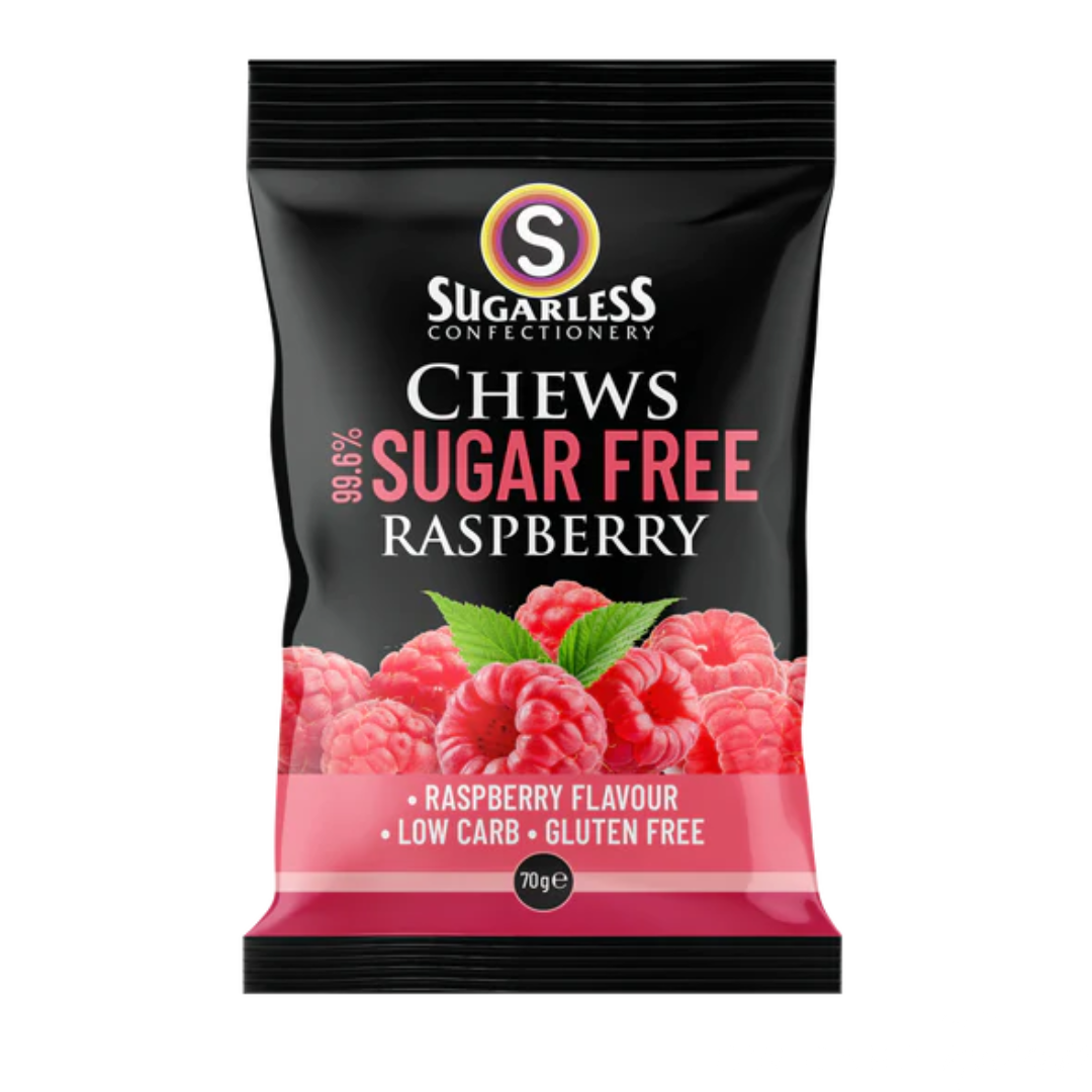 Raspberry Chews 70g – Low Carb Haven