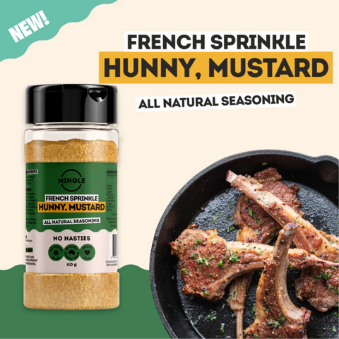 FRENCH HERBY HUNNY MUSTARD LARGE BOTTLE