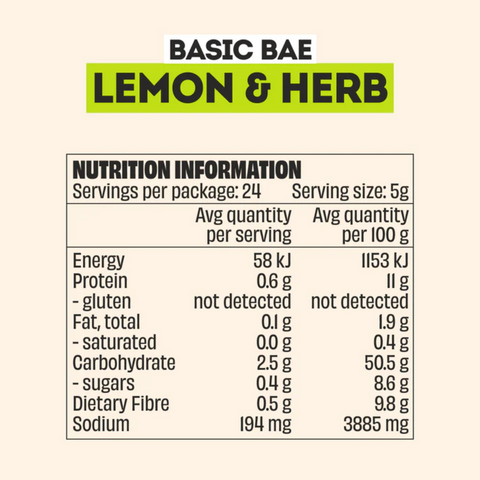 LEMON & HERB LARGE BOTTLE