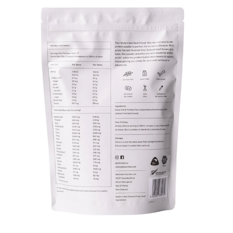 Bone Broth Protein Powder | Unflavoured 500g