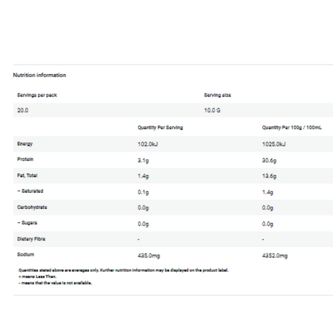 Bone Broth Body Glue A.M. Cleanse 200gm Pouch