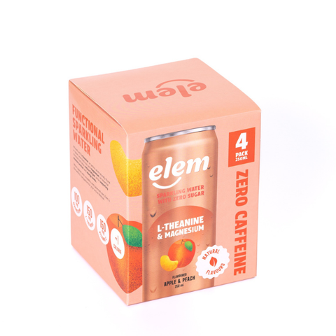 Elem Apple & Peach 4 Pack Bundle