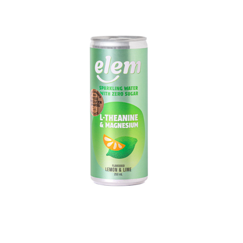 Elem Lemon & Lime Functional Sparkling Water 1x 250ml can