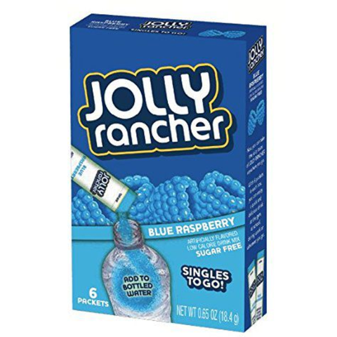 Jolly Rancher Zero Sugar Singles-to-Go - 6 sticks / Blue Raspberry