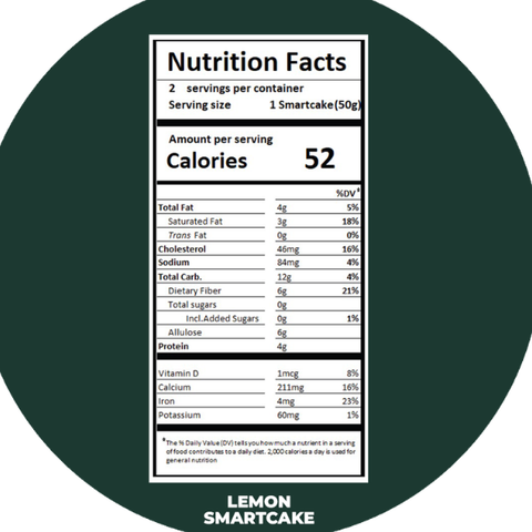 Lemon SmartCake 2 Pack