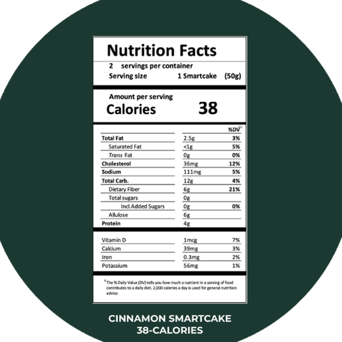 Cinnamon SmartCake 2 Pack