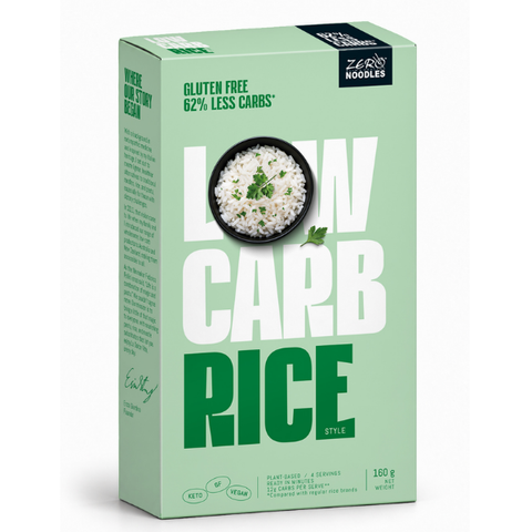 Low Carb Rice 160gm (2x 80g sachets)