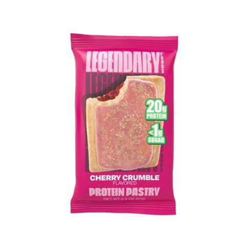 Cherry Crumble Protein Pastry