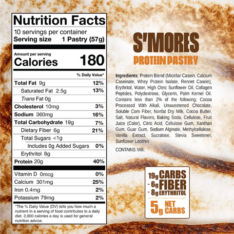 S'mores Protein Pastry