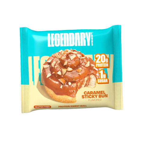 Caramel Sticky Bun Protein Sweet Roll