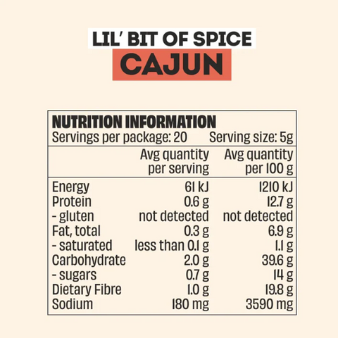 CAJUN SEASONING