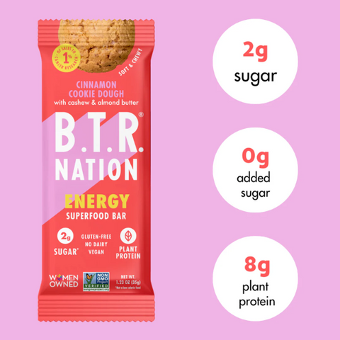 Cinnamon Cookie Dough PROTEIN + Superfood Bar